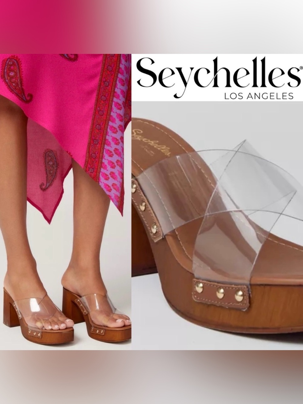 Seychelles NWOT Curio Mule Sandals